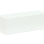Thumbnail image #2 for Cal-Mil 23413-7-15 Rectangular Buffet Riser, White Metal, 20.5"W x 7"D x 7"H