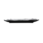 Thumbnail image #2 for G.E.T. Basalt - EGS D61014RC-CO Rectangular Melamine Plate, Black, 10-1/4 x 6-1/2 x 1-1/4 in. Case of 6