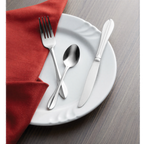 Thumbnail image #2 for 1880 Hospitality Oneida® B176SPLF Soup/Dessert Spoon, 7", Oval Bowl, Crested Handle, 18/0 Stainless Steel Pack of 3 Dozen