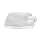 Thumbnail image #1 for G.E.T. Hermosa - EGS B428090-GYM Melamine Chip & Dip Plate, 2 Compartments, Gray Marble, 9 x 8 x 1 in Case of 6
