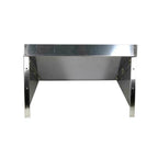 Thumbnail image #2 for SunFab SFSLANT-21 Wall-Mounted Slanted Stainless Steel Rack Shelf, 21"W x 21"D