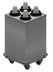 Thumbnail image #4 for 4-Station Mobile Cup Dispenser for 8 oz to 46 oz Cups, Stainless Steel