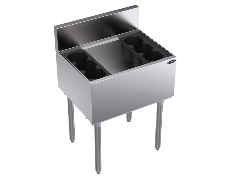 Product image #5 for Royal Series Built-In Underbar Ice Bin/Cocktail Unit with 10-Circuit Cold Plate, 24 x 19 Inch