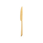 Thumbnail image #1 for Kadra Kitchenware Vikko Crown VC-152-KN Steak Knife, Gold 18/10 Stainless Steel, Pearl Round Case of 12