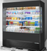 Thumbnail image #5 for True 72-Inch Vertical Glass-Sided Open Air Merchandiser Refrigerator with 8 Adjustable Shelves