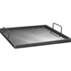 Thumbnail image #1 for Crown Verity Accessories CV-G2022 Removable Griddle Plate, 21-3/8"W x 20-1/2"D, 3/8" Thick Cold Rolled Steel