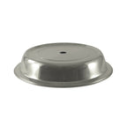 Thumbnail image #1 for CAC China SPCO-21 Round Stainless Steel Plate Cover, 12-5/8" Diameter x 2"H, Fits 12" to 12-1/4" Plates 1 Dozen