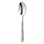 Thumbnail image #1 for 1880 Hospitality Chef's Table by Oneida® B327SDEF Dessert Spoon, 7", Oval Bowl, 18/0 Stainless Steel, Hammered Finish Pack of 1 Dozen