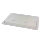 Thumbnail image #1 for Thunder Group PLFBC1218PC Food Storage Box Lid, 1/2 Size (12 x 18 in), Clear Polycarbonate Case of 12