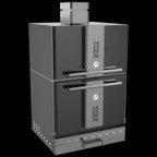 Thumbnail image #1 for Kopa Grilling Solutions KOPA TYPE 401C Countertop Charcoal Oven with Hot Cabinet, Stainless Steel, 28"W x 27-1/2"D x 49-1/2"H