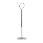 Thumbnail image #1 for TableCraft Products 1912 12-Inch Chrome-Plated Number Stand with Flat Bottom Case of 20