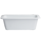 Thumbnail image #1 for G.E.T. Bugambilia TPUD47TG 1/3 Size Long Cast Aluminum Food Pan with Resin Coating, 5" Deep, Tangerine