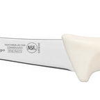 Thumbnail image #1 for Thunder Group SLKF403WT Boning Knife, 6" Curved German Steel Blade, White Polypropylene Handle Case of 6