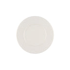 Thumbnail image #1 for Global Tableware Collective Mesa Ceramics FF7036170000 Round Stoneware Plate, Unico Gota Chalk, 6-3/4"