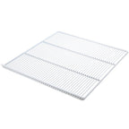 Thumbnail image #1 for AllPoints Foodservice Parts & Supplies 264897 White Epoxy Refrigerator Shelf, 22-7/8 x 23-1/4 in.