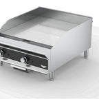 Thumbnail image #5 for Vollrath GGHDM-24 24-Inch Countertop Manual Flat-Top Gas Griddle, 60,000 BTU, 1-Inch Steel Plate