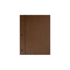 Thumbnail image #1 for Risch Chicago CMBFF-CH 5.5X8.5 Ostrich-Texture Faux-Leather Menu Board, 5-1/2 x 8-1/2 in, 3-Hole Binder Case of 25