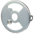 Thumbnail image #1 for AllPoints Foodservice Parts & Supplies 261515 Double Plate Air Shutter, 2 Slots, for 2-1/2-Inch Burner, 9/16-Inch Hole