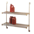 Thumbnail image #1 for SPG International Iss WMT14Y Direct Mount Cantilever Shelf Support, 14 in, Gold Epoxy-Coated, Hardware Not Included