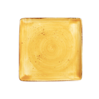 Thumbnail image #1 for Vertex China London Terra LTR-Q22 Square China Plate, 8-1/2", Hand Painted, Sunrise, Fully Glazed Foot Case of 2 Dozen