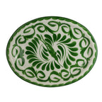Thumbnail image #2 for Steelite International ZABA A124P245 Anfora, Puebla Palm Oval Narrow-Rim Vitrified China Platter, 13.625 x 10.75 in 1 Dozen