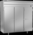 Thumbnail image #5 for Beverage-Air P-Series PRD3HC-1AS Three-Section Pass-Thru Reach-In Refrigerator, 6 Solid Doors, 73.99 Cu. Ft., Top-Mounted Self-Contained Refrigeration