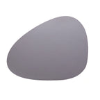 Thumbnail image #1 for Tableware Solutions USA Leone T2219.T6 Free-Form Polypropylene Placemat, 12-1/4 x 15-1/2 in, Grey Case of 6