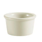 Thumbnail image #1 for CAC China Rkf RKF-1-AW 1 oz Round Ceramic Ramekin, 2-1/8" Diameter x 1-1/8"H Case of 6 Dozen