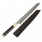Thumbnail image #1 for Korin Inc HSU-STKY-300 Kengata Yanagi Japanese Knife, Shiro Tanryu, 300mm