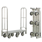 Thumbnail image #1 for New Age BDT18568 Bulk Delivery Truck, 1200 lb Capacity, 18" x 63" x 61" Unfolded, Single Platform