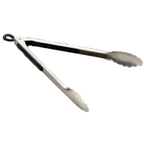 Thumbnail image #1 for TableCraft Products 2016 Locking Tongs, 15-3/8", Black Color-Coated Handle, Stainless Steel Case of 12