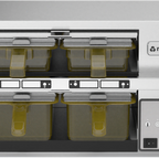 Thumbnail image #1 for Merco MercoMax™ MHS22SAB1N Electric Countertop Heated Holding Cabinet, 2 Shelves, 4-Tray Capacity, Stainless Steel, 120V
