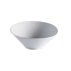 Thumbnail image #1 for G.E.T. Corona, Elegance PA1101907424 . . Porcelain Bowl, 7.8 oz, 6-1/9" Diameter, Slanted, Rolled Edge Dozen Case of 2 Dozen