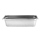 Thumbnail image #1 for Thunder Group STPA2126L Half-Long Hotel Pan, 6" Deep, Anti-Jam, 22-Gauge 304 Stainless Steel Case of 6