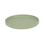 Thumbnail image #1 for Cal-Mil Hudson 22026-10-107 Round Low-Rim Melamine Plate, Matcha, 10-1/4" Diameter Case of 6