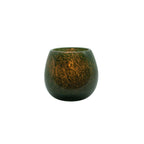 Thumbnail image #1 for Hollowick/Steelite 4187 Emerald Art Glass Votive Lamp, 3.5"H x 4" Diameter