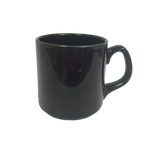 Thumbnail image #2 for Steelite International Diversified Ceramics DCI118BK Black Ceramic Stackable Coffee Mug, 12 oz Case of 2 Dozen