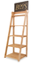 Thumbnail image #5 for John Boos Boos Block 5-Shelf Cutting Board Display Rack, 27 x 27 x 72 Inches, Northern Hard Rock Maple