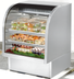 Thumbnail image #5 for True 36-1/4 Inch Curved Glass Self-Contained Full-Service Refrigerated Deli Display Case with Sliding Low-E Rear Doors