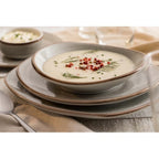 Thumbnail image #2 for G.E.T. Corona, Artisan Grey PP1607727324 Porcelain Bowl, 3.8 oz, 4 in Round, Rolled Edge, Grey Case of 2 Dozen