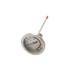 Thumbnail image #1 for Concasse MCT30380 Fryer Thermometer, Dial Display, 50°F–500°F, 2-Inch Dial, 5-Inch Stem Case of 100