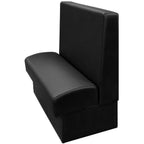 Thumbnail image #1 for Oak Street Ambrose AM-4842-SGL Single Upholstered Restaurant Booth with Finished Ends and Back, 48"L x 42"H