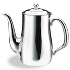 Thumbnail image #1 for Steelite International Walco, Soprano WLCX511 Gooseneck Coffee Server, 70 oz, 18/10 Stainless Steel, Mirror Finish, with Lid