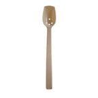 Thumbnail image #1 for Thunder Group PLBS110BG 10" Perforated Polycarbonate Buffet Serving Spoon, 3/4 oz., Beige Case of 12 Dozen