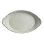 Thumbnail image #1 for Steelite International Creations, Pompeii 7194TM080 Oval Eared Melamine Dish, 1.25 qt, Pompeii Stone, 13 x 7.875 x 2.875 in