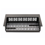 Thumbnail image #1 for TableCraft Products Simple Solutions™ CW1086BK Black Perforated Cast Aluminum Drop-in Template, 13-7/8" x 21-1/4" x 5"