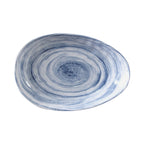 Thumbnail image #1 for G.E.T. Van Gogh - EGS D1172OV-ND Oval Deep Plate, 21 oz, Melamine, Navy, 11-1/4 x 7-1/2 x 2 in Case of 6