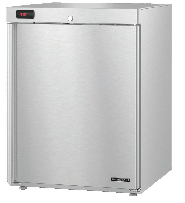 Product image #6 for Hoshizaki HR24C Compact Undercounter Reach-In Refrigerator, 1-Section, 3.87 Cu. Ft.