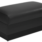Thumbnail image #1 for ATSMFG ATS AT&S-QAWTB-46-BLK Waiting Bench, 46"W x 21"D x 19"H, Upholstered, Black
