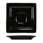 Thumbnail image #1 for International Tableware Elite Harvest EL-2-BL Square Blackberry Saucer, 5-7/8", Wide Rim, Well Ring Case of 3 Dozen